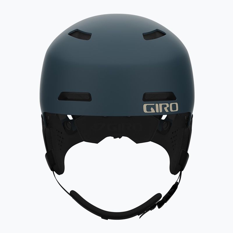 Skihelm Giro Ledge FS matt harbor blau 3