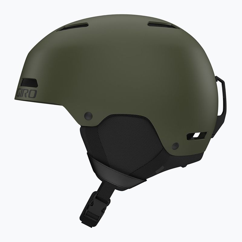 Skihelm Giro Ledge FS matt trail grün 2