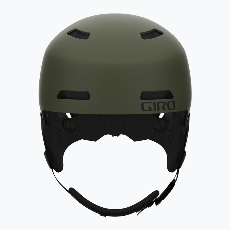 Skihelm Giro Ledge FS matt trail grün 3