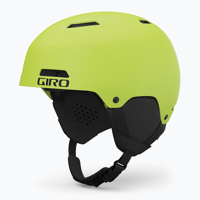 Skihelm Giro Ledge FS matt ano lime