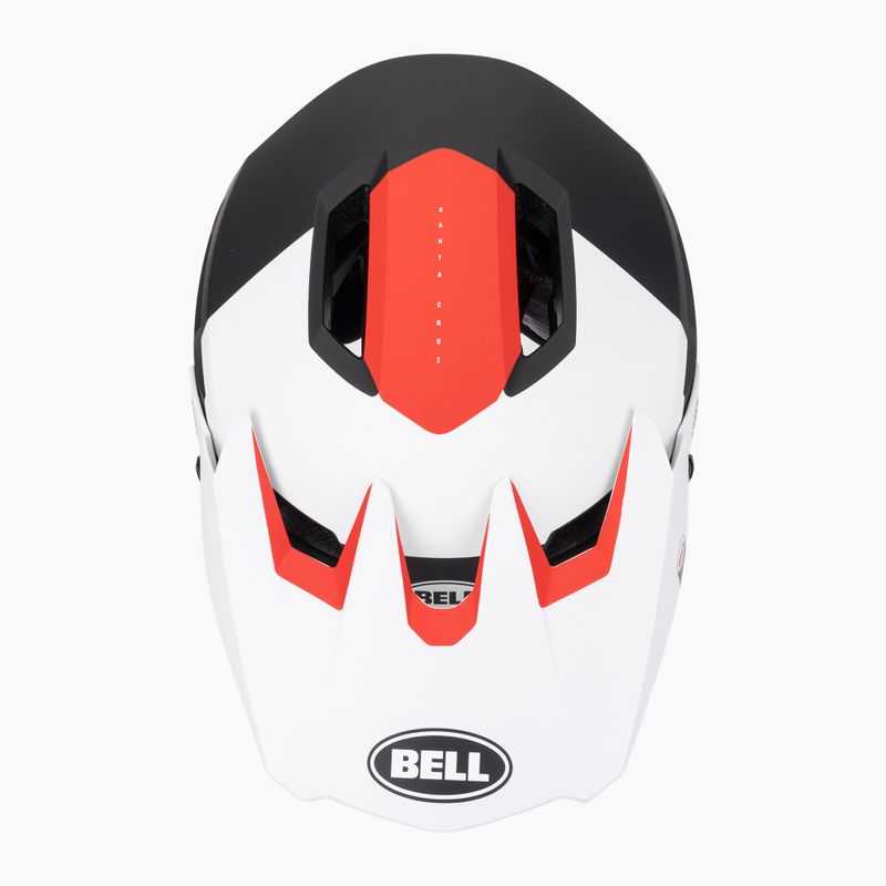 Fahrradhelm Bell Sanction 2 DLX Mips matte black/white 6