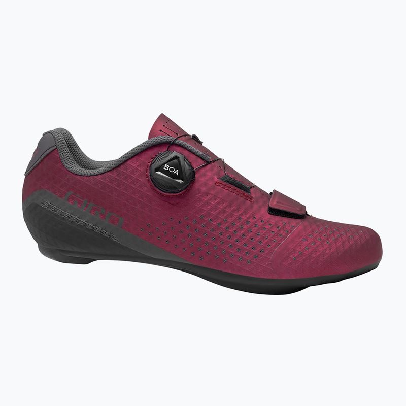 Damen Rennradschuhe Giro Cadet Carbon ano dark cherry