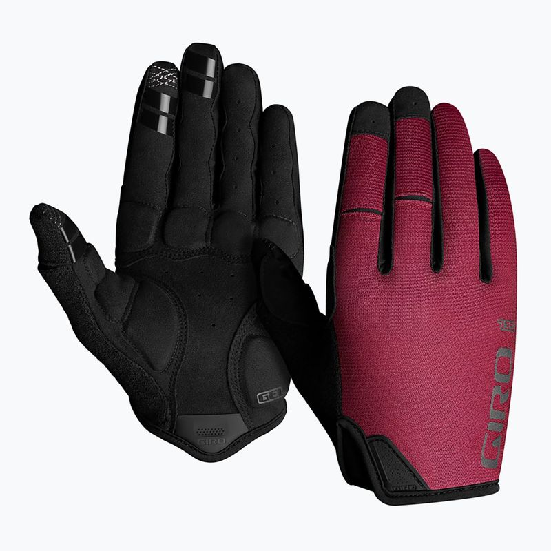 Herren Radhandschuhe Giro DND Gel ox rot