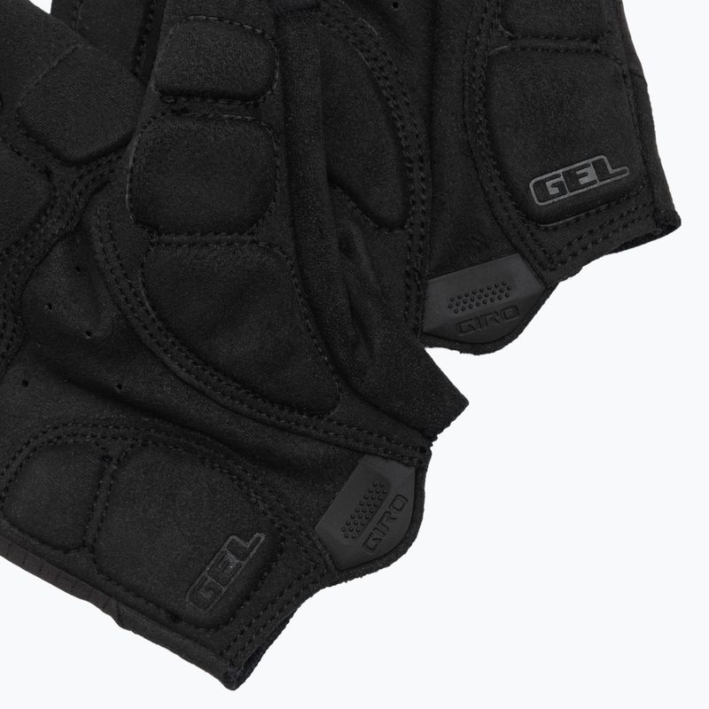 Herren-Radhandschuhe Giro Bravo Gel II schwarz 5