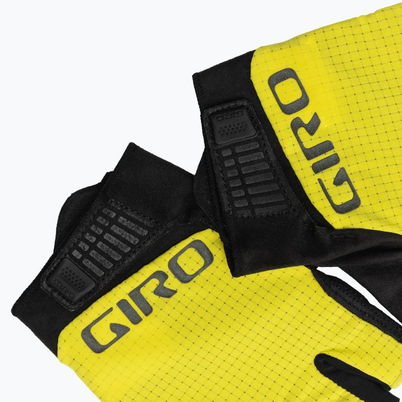 Fahrradhandschuhe Herren Giro Bravo Gel II highlight yellow 4