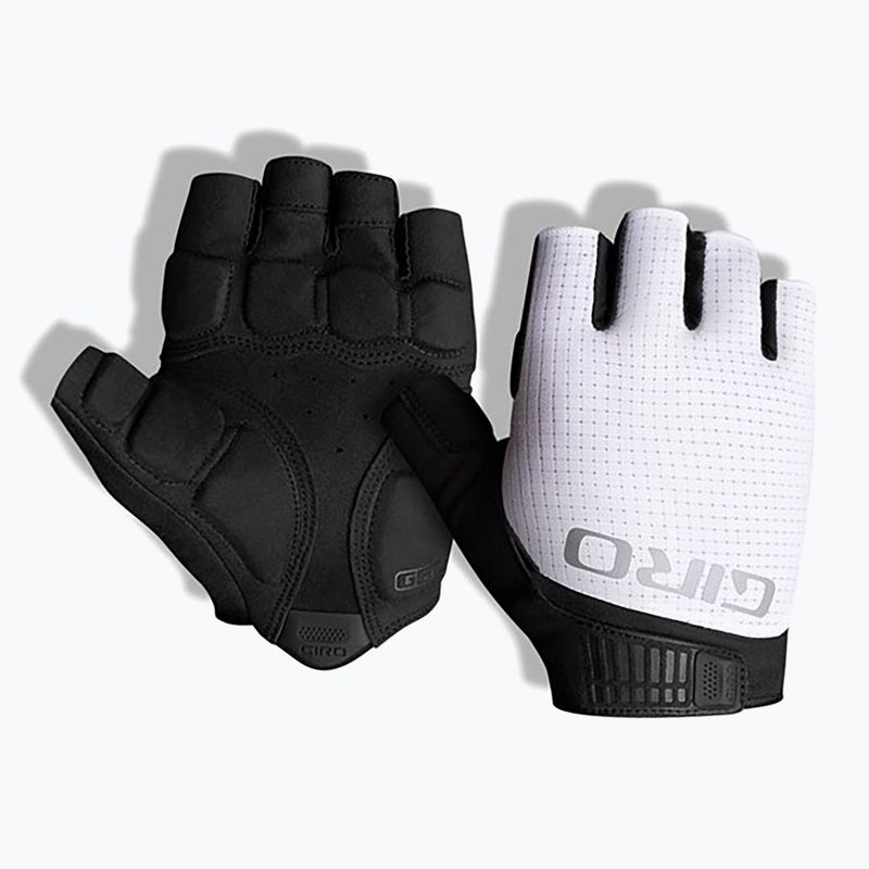Fahrradhandschuhe Herren Giro Bravo Gel II white