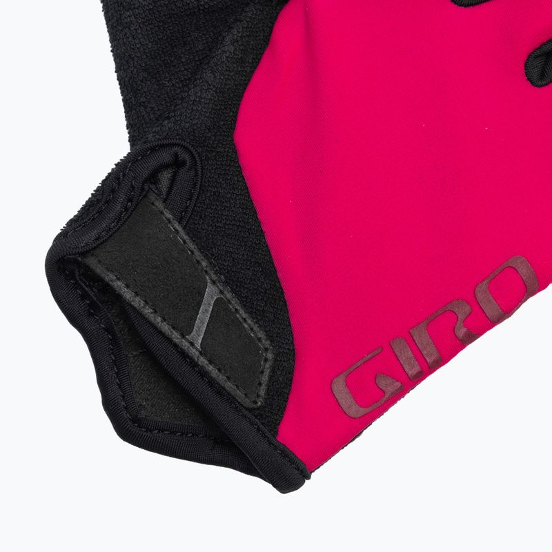 Fahrradhandschuhe Damen Giro Jag'ette raspberry/dark cherry 4