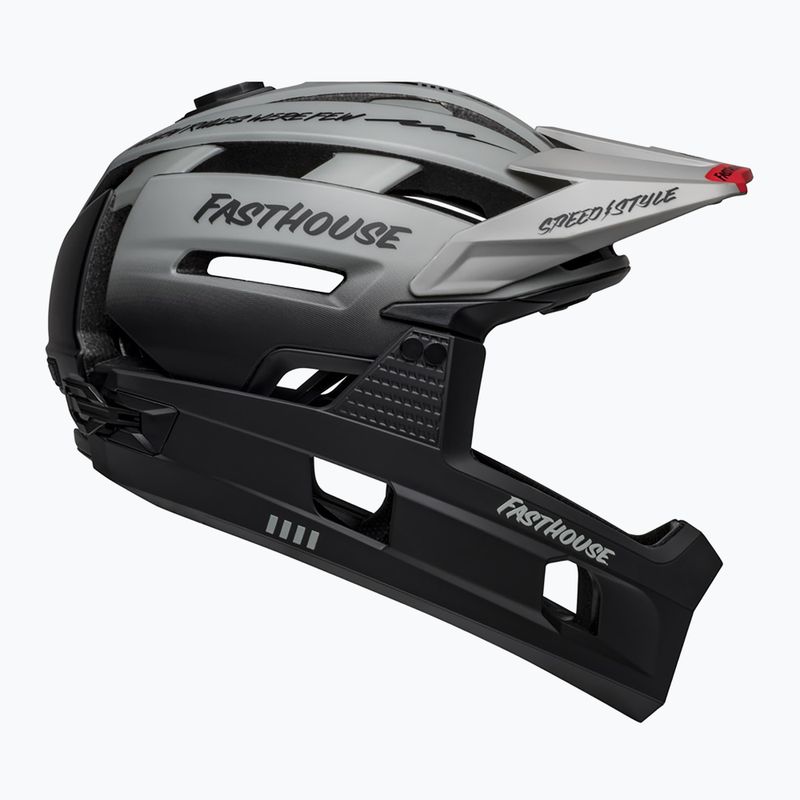 Bell FF Super Air R MIPS Spherical mattgrau/schwarz Fasthouse Fahrradhelm 2