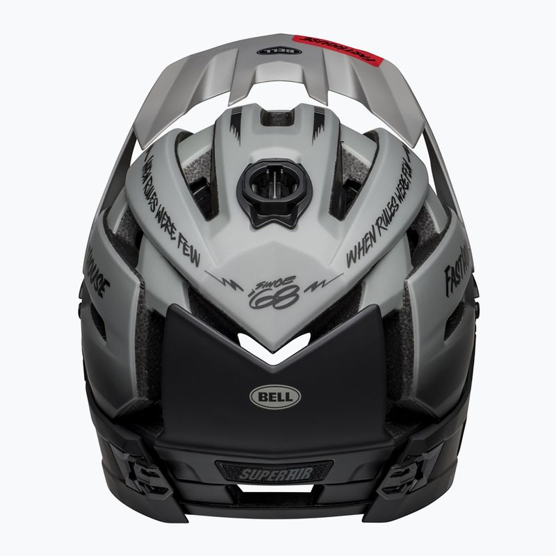 Bell FF Super Air R MIPS Spherical mattgrau/schwarz Fasthouse Fahrradhelm 5