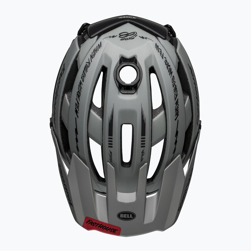 Bell FF Super Air R MIPS Spherical mattgrau/schwarz Fasthouse Fahrradhelm 7