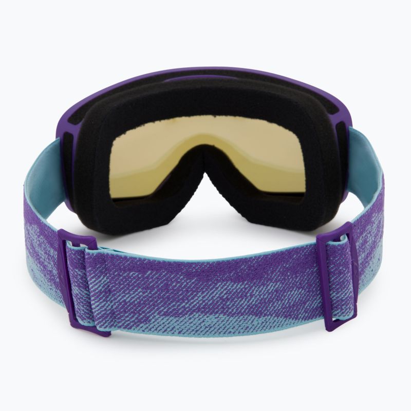Skibrille Kinder Giro Stomp purple linticular/ amber pink 3