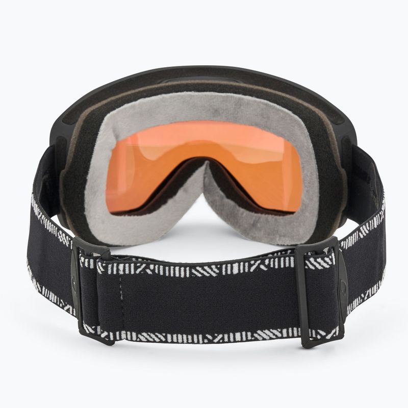Skibrille Damen Giro Millie black&white chute/pink 3