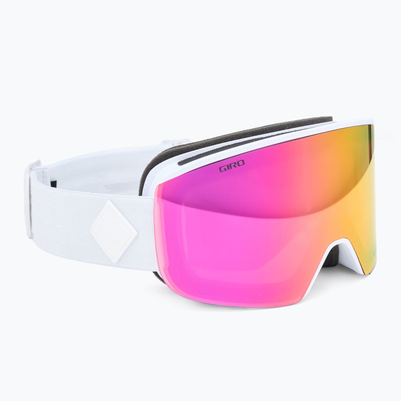 Skibrille Damen Giro Ella white bliss/pink/infrared 2