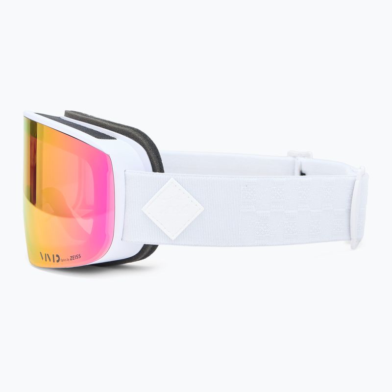 Skibrille Damen Giro Ella white bliss/pink/infrared 5