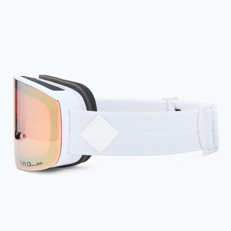 Skibrille Damen Giro Ella white bliss/Rosa gold/infrared 5