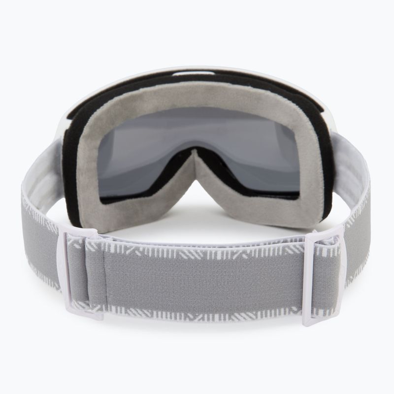 Skibrille Damen Giro Moxie white & grey chute/ cobalt/ yellow 4