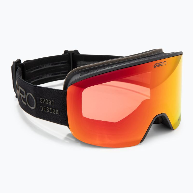Skibrille Giro Axis black stacked/vivid ember/vivid infrared 2