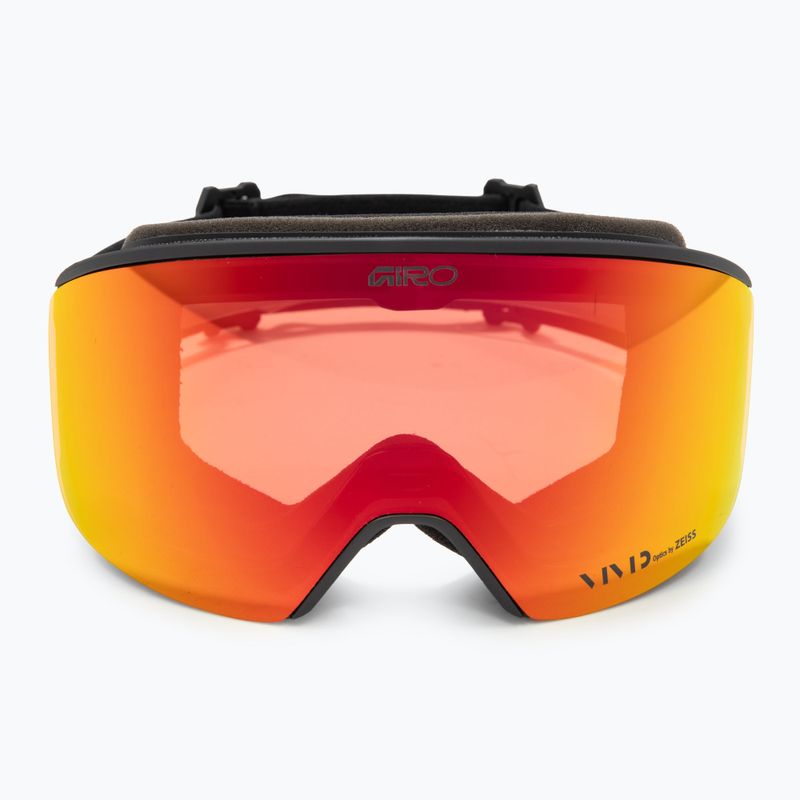 Skibrille Giro Axis black stacked/vivid ember/vivid infrared 3