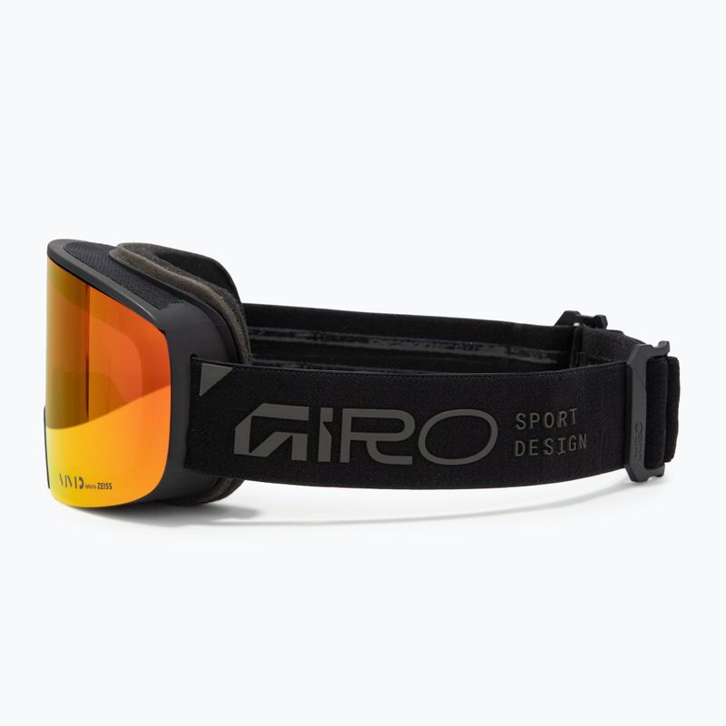 Skibrille Giro Axis black stacked/vivid ember/vivid infrared 5