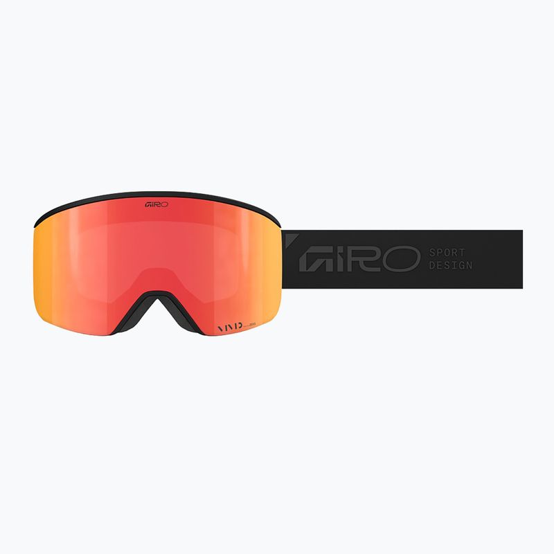 Skibrille Giro Axis black stacked/vivid ember/vivid infrared 6
