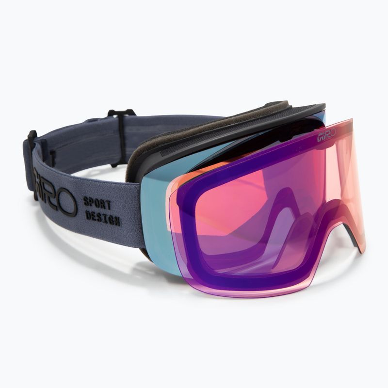 Skibrille Giro Axis indigo stacked/vivid royal/vivid infrared