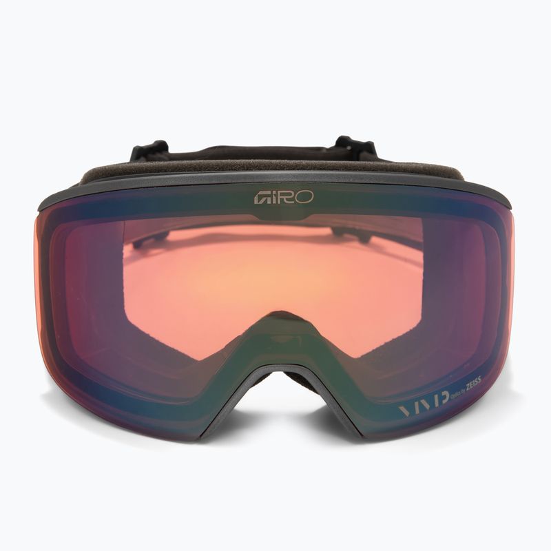 Skibrille Giro Axis midnight brown stacked/vivid petrol/vivid infrared 3