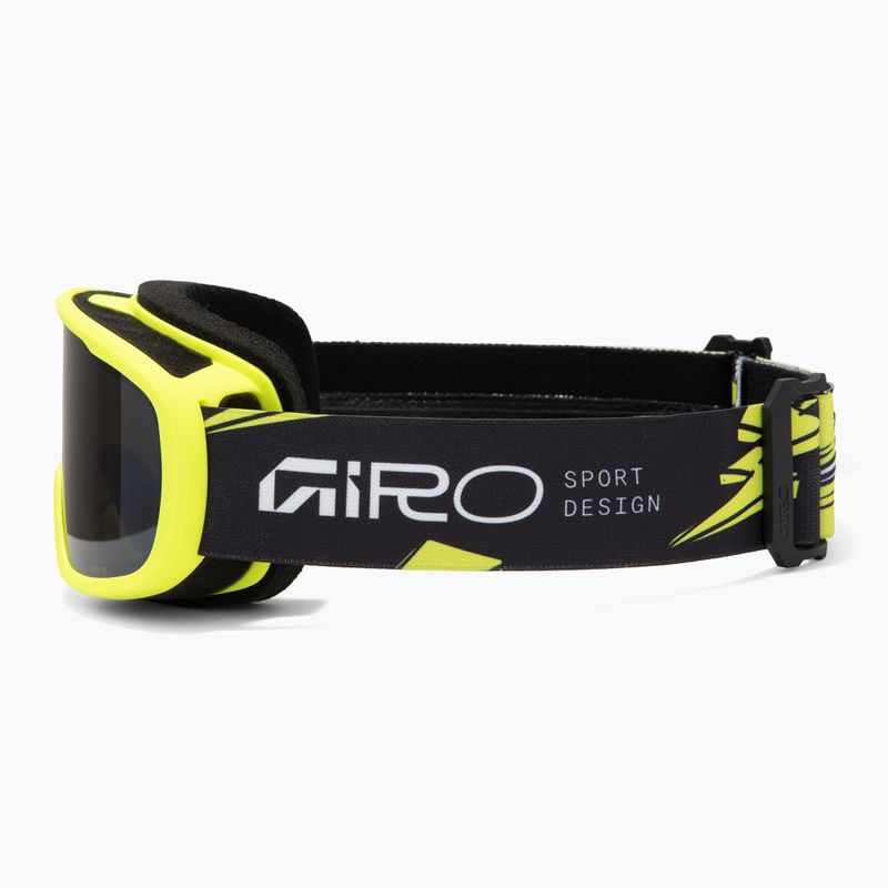 Kinder-Skibrille Giro Buster Jr yellow bolts/ultra black 4