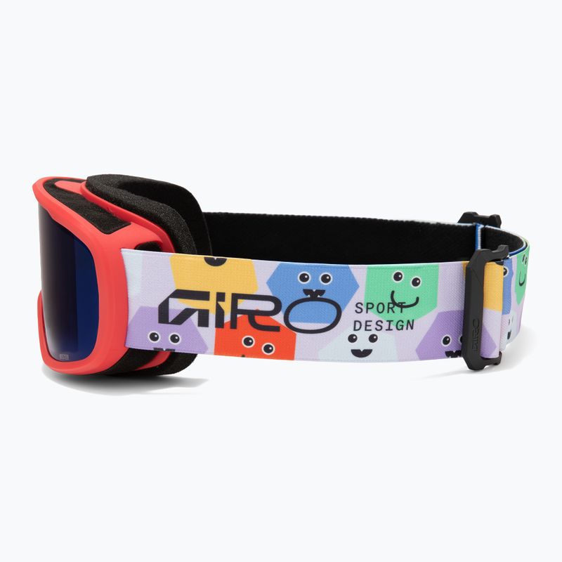Kinder-Skibrille Giro Buster Jr multi faces/grey cobalt 4