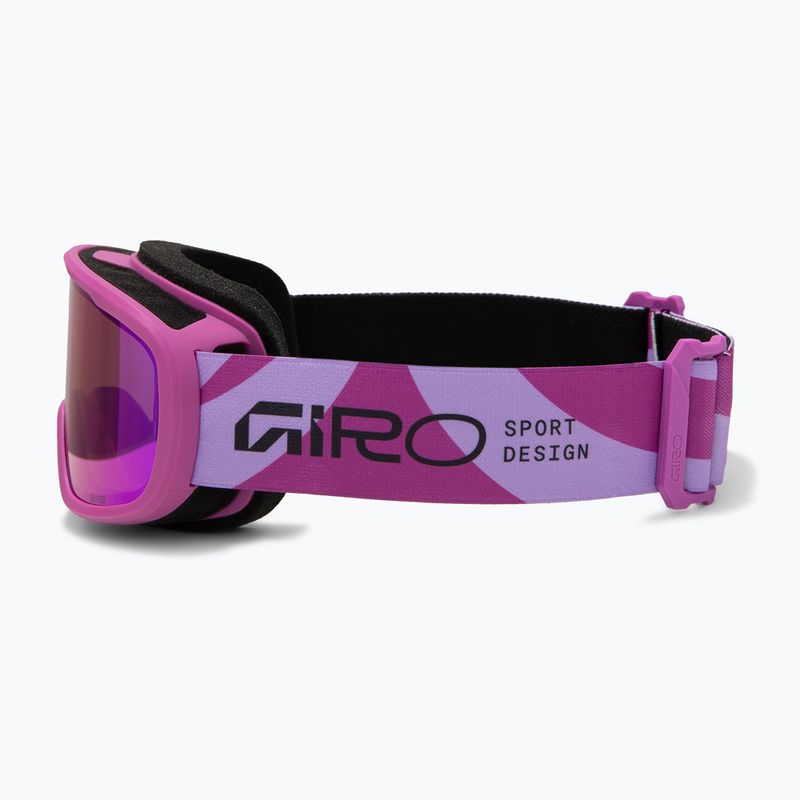 Kinderskibrille Giro Buster Jr pink flow/amber pink 4
