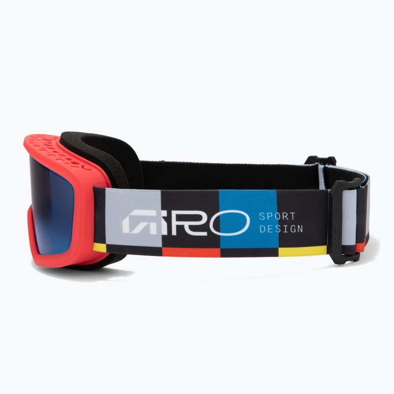 Kinder-Skibrille Giro Chico 2.0 Jr multi faces/grey cobalt 4