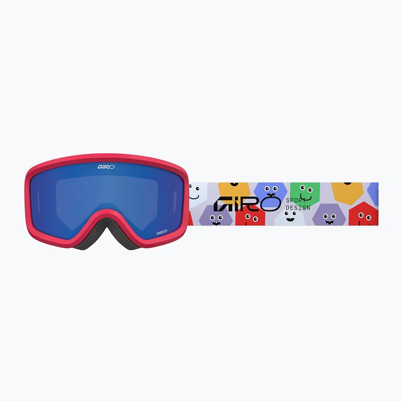 Kinder-Skibrille Giro Chico 2.0 Jr multi faces/grey cobalt 5