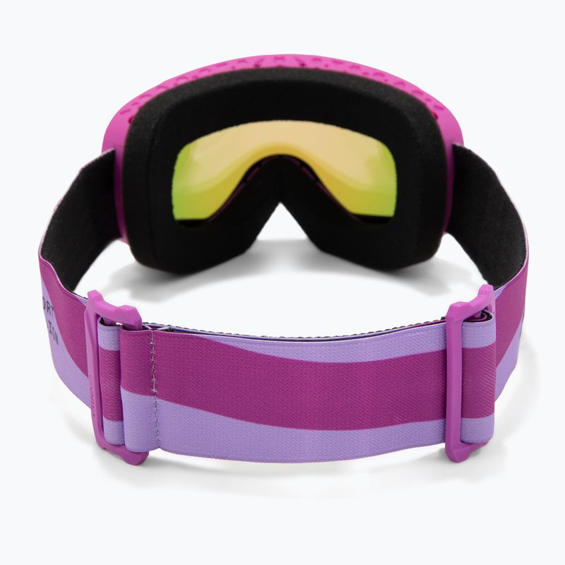 Kinder-Skibrille Giro Chico 2.0 Jr pink flow/amber pink 3
