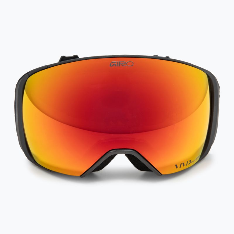Skibrille Giro Comp black wordmark/vivid ember/vivid infrared 3