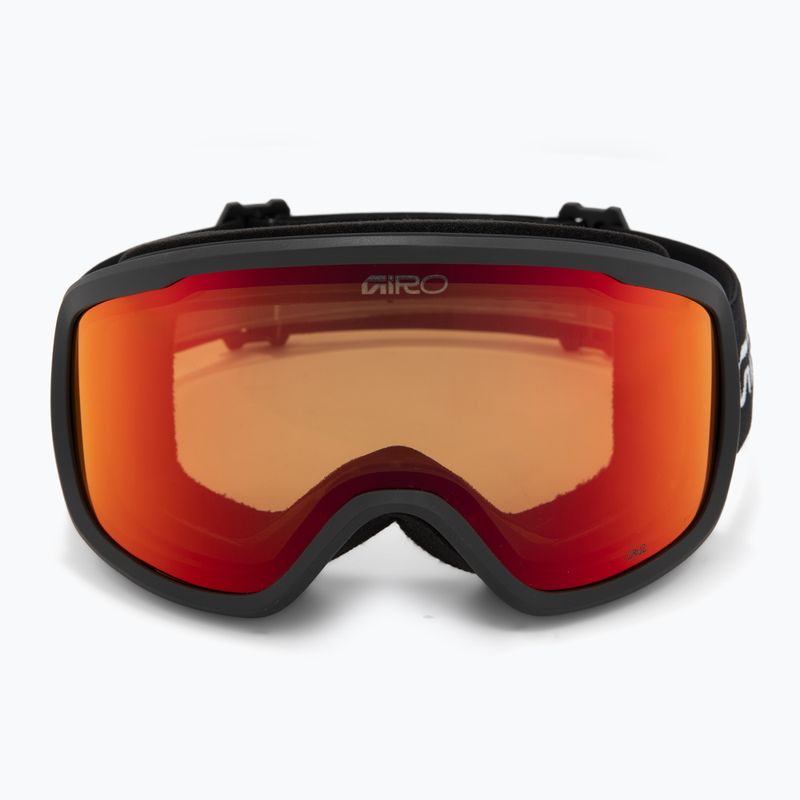 Skibrille Giro Cruz black stacked/amber scarlet 2
