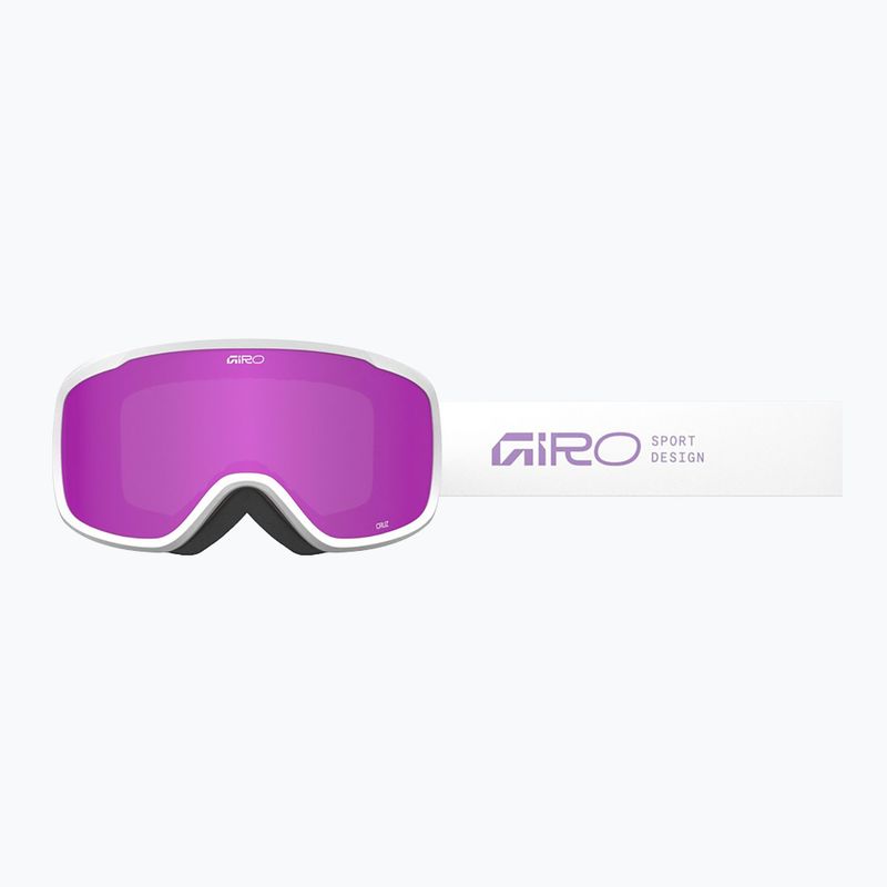 Skibrille Giro Cruz mauve stacked/amber pink 5