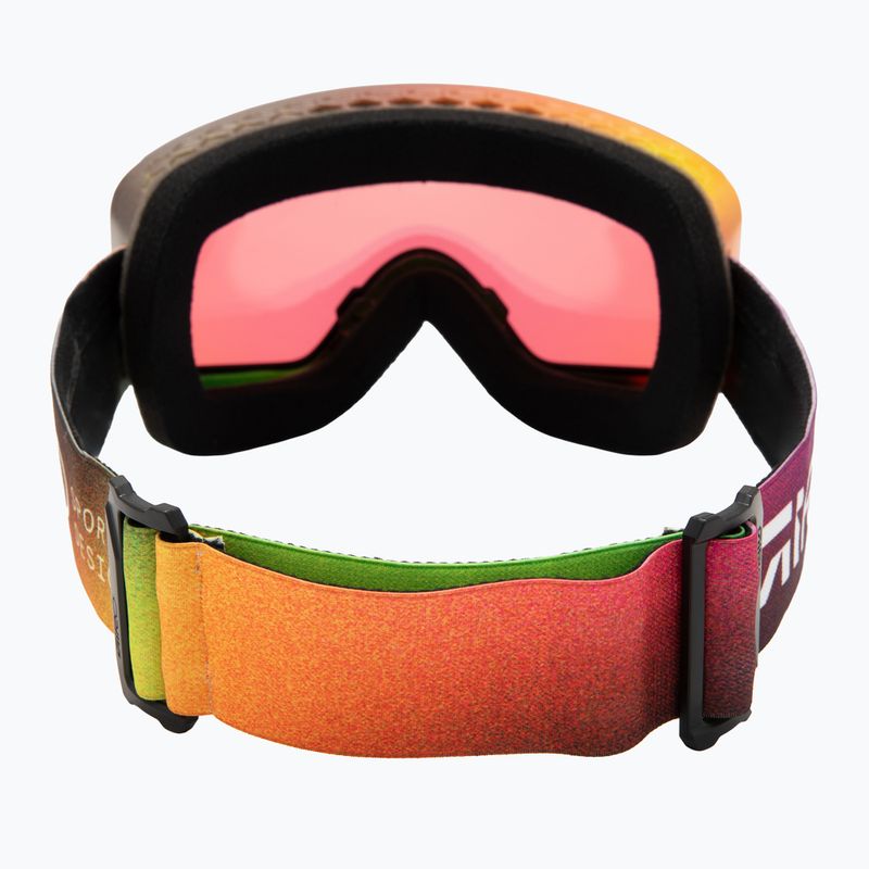 Skibrille Giro Method multi faded/vivid emerald/vivid infrared 4