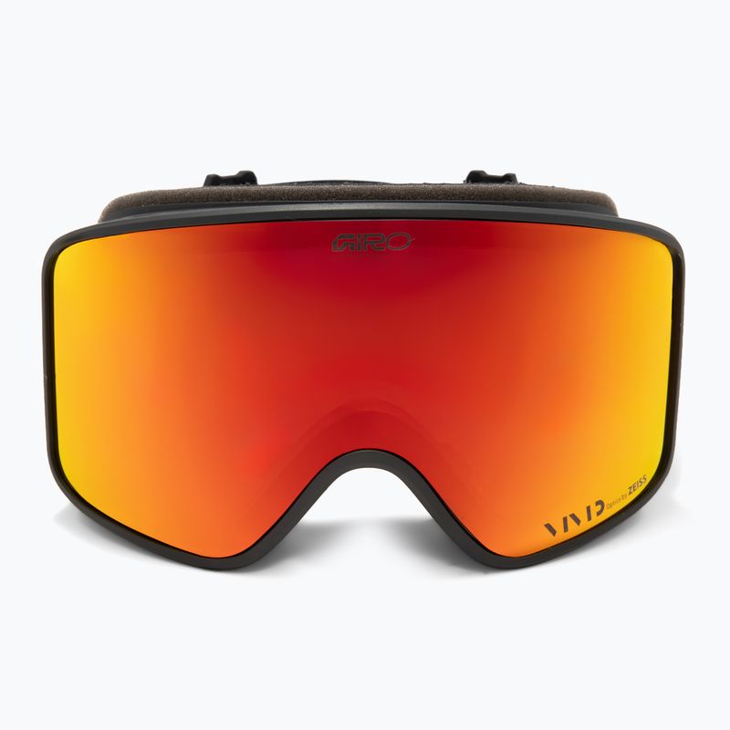 Skibrille Giro Method black stacked/vivid ember/vivid infrared 3