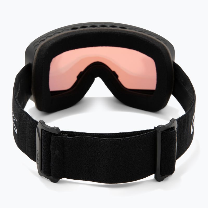Skibrille Giro Method black stacked/vivid ember/vivid infrared 4