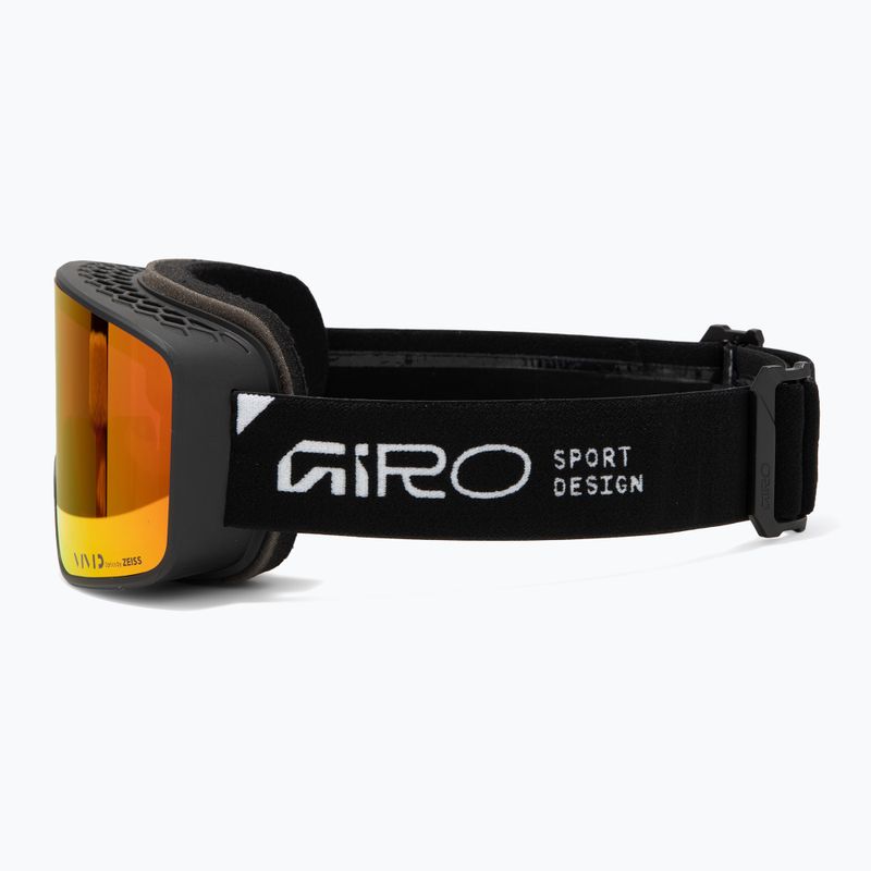 Skibrille Giro Method black stacked/vivid ember/vivid infrared 5