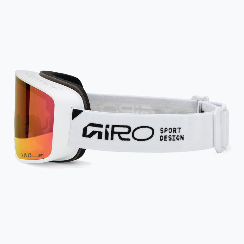 Skibrille Giro Method white stacked/vivid pink/vivid infrared 5