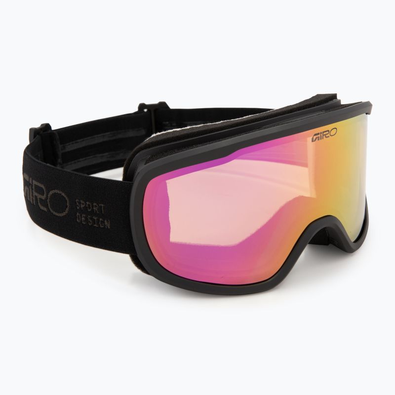 Damen-Skibrille Giro Moxie black stacked/amber pink/yellow 2