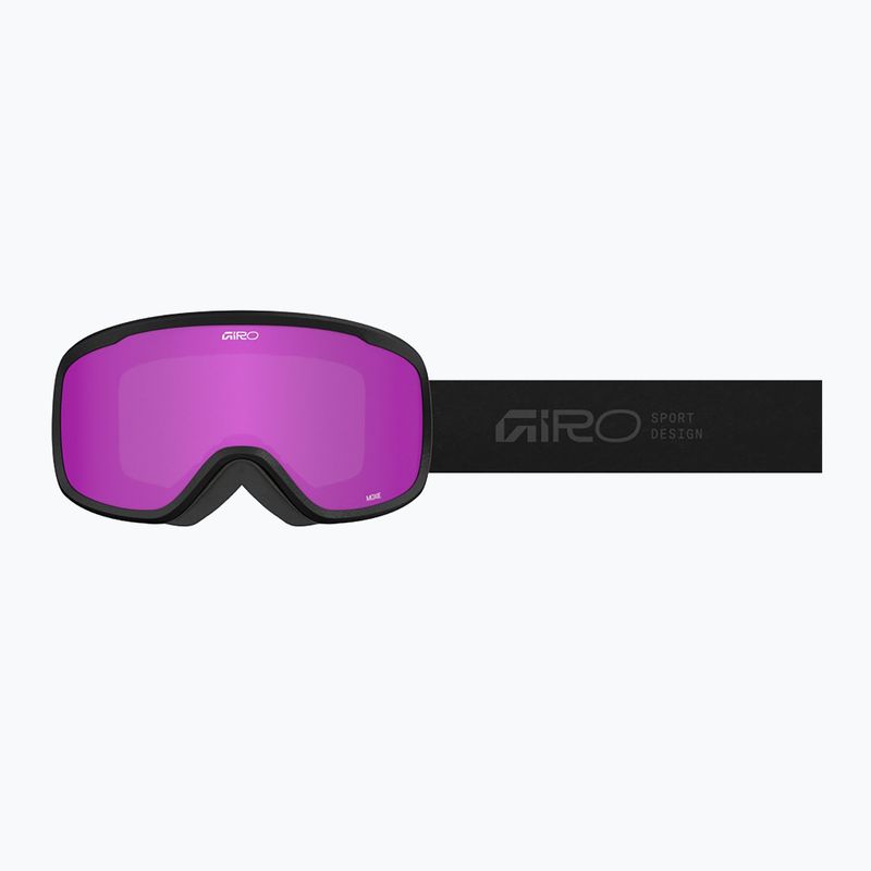 Damen-Skibrille Giro Moxie black stacked/amber pink/yellow