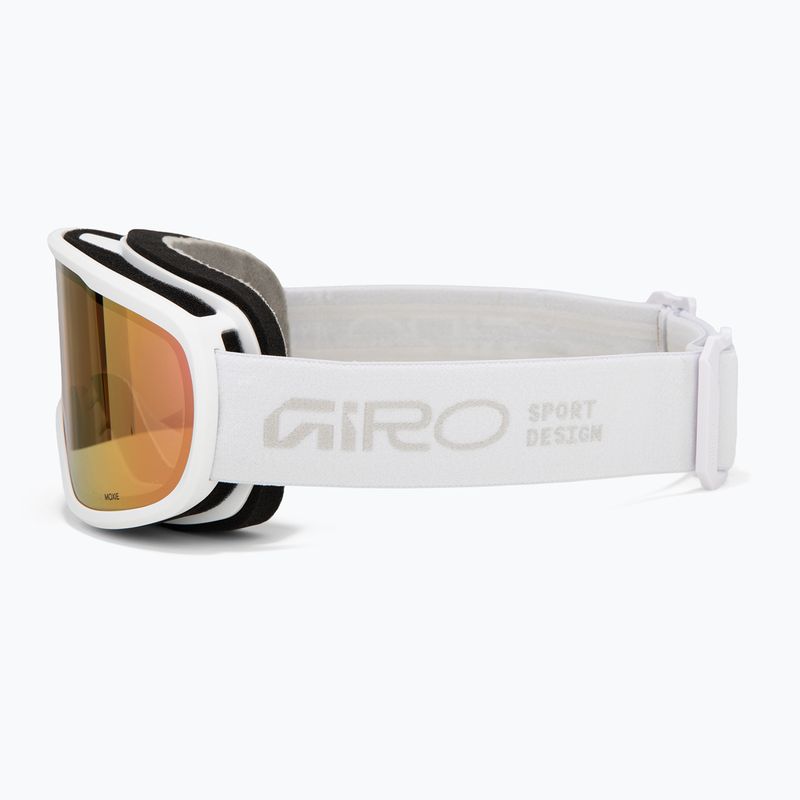 Damen-Skibrille Giro Moxie white stacked/amber pink/yellow 5