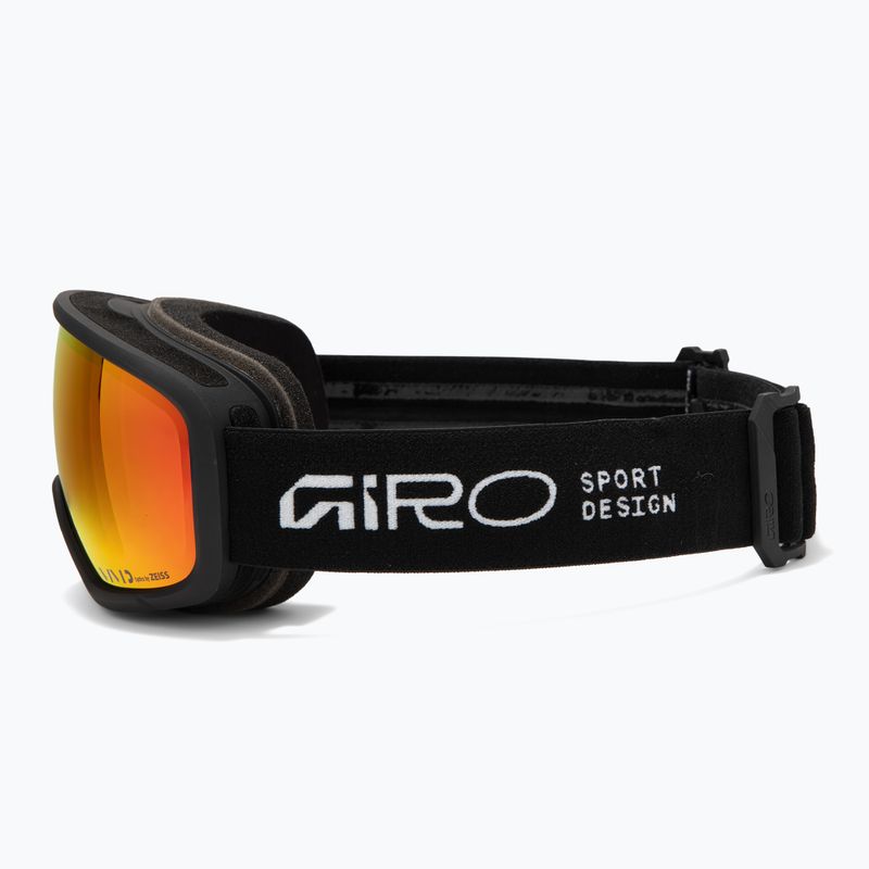 Skibrille Giro Ringo black stacked/vivid ember 4