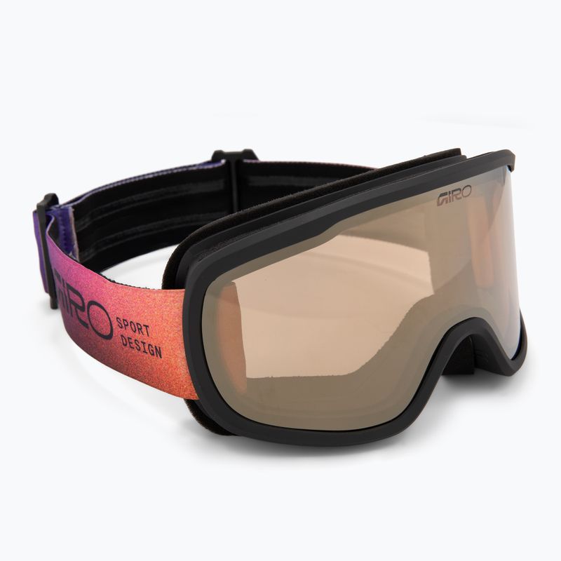 Skibrille Giro Roam purple faded/amber gold/yellow 2