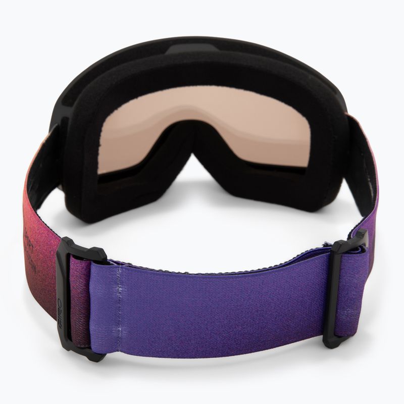 Skibrille Giro Roam purple faded/amber gold/yellow 4