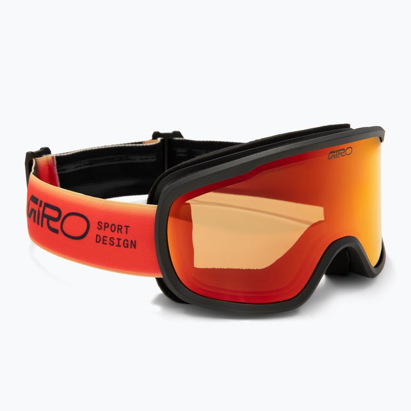 Skibrille Giro Roam red/black faded/amber scarlet/yellow 2