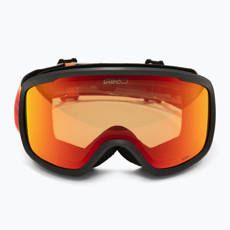 Skibrille Giro Roam red/black faded/amber scarlet/yellow 3