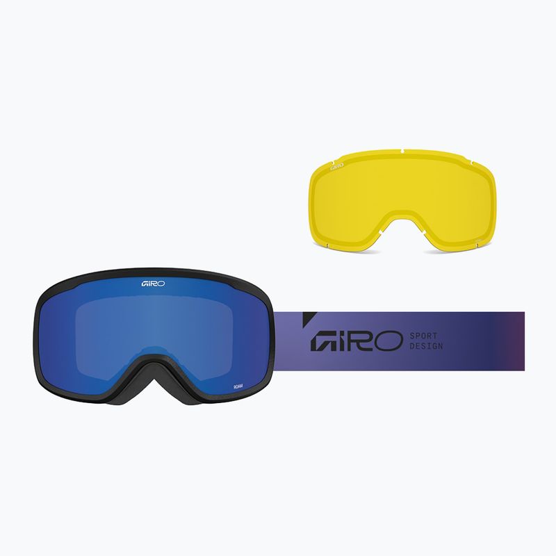 Skibrille Giro Roam red/blue faded/grey cobalt/yellow 7