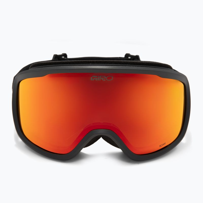 Skibrille Giro Roam black stacked/amber scarlet/yellow 3
